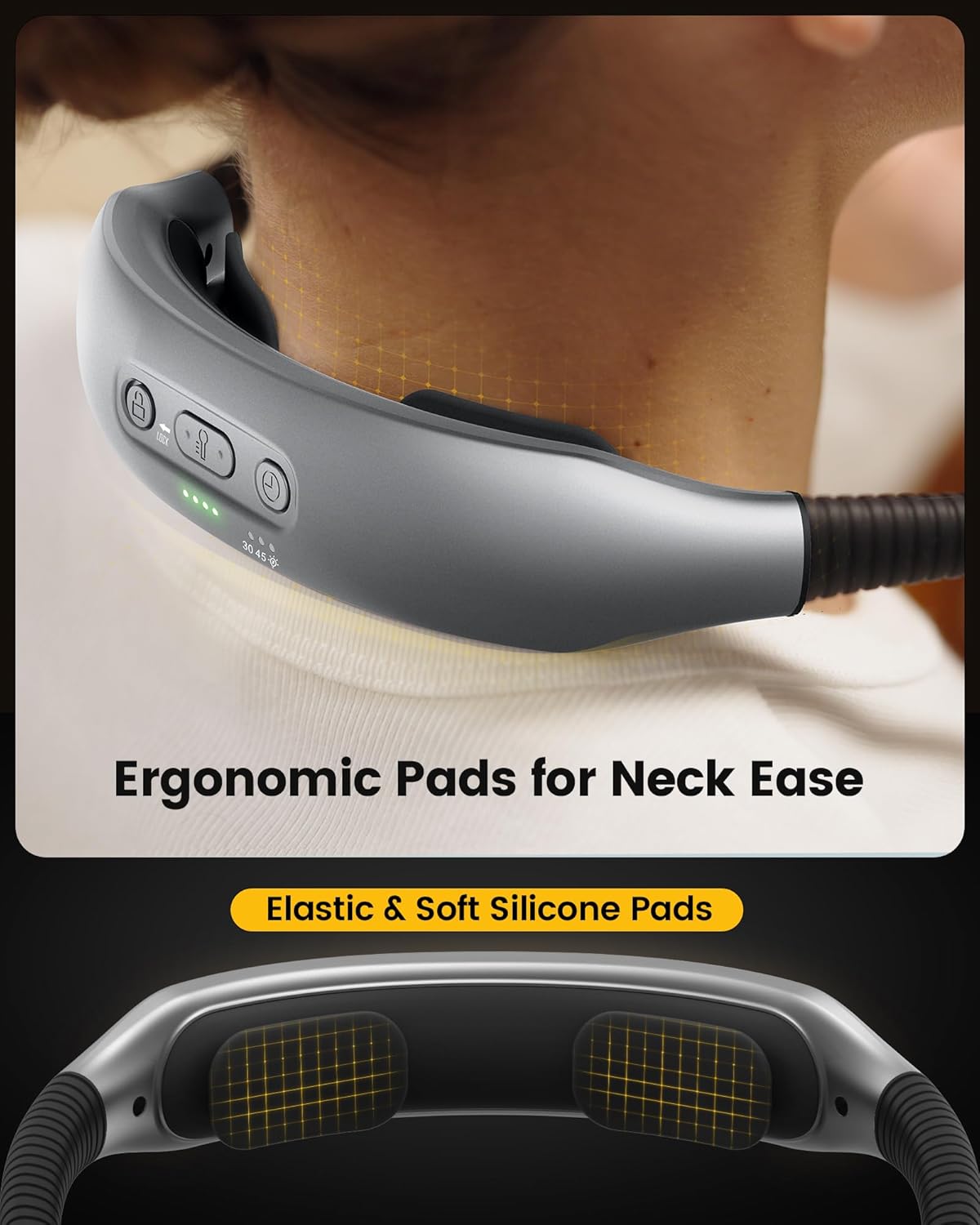 Glocusent Ergonomic LED Reading Neck Light