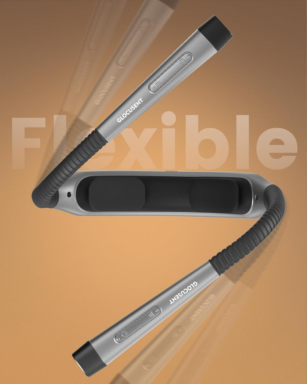Glocusent Ergonomic LED Reading Neck Light