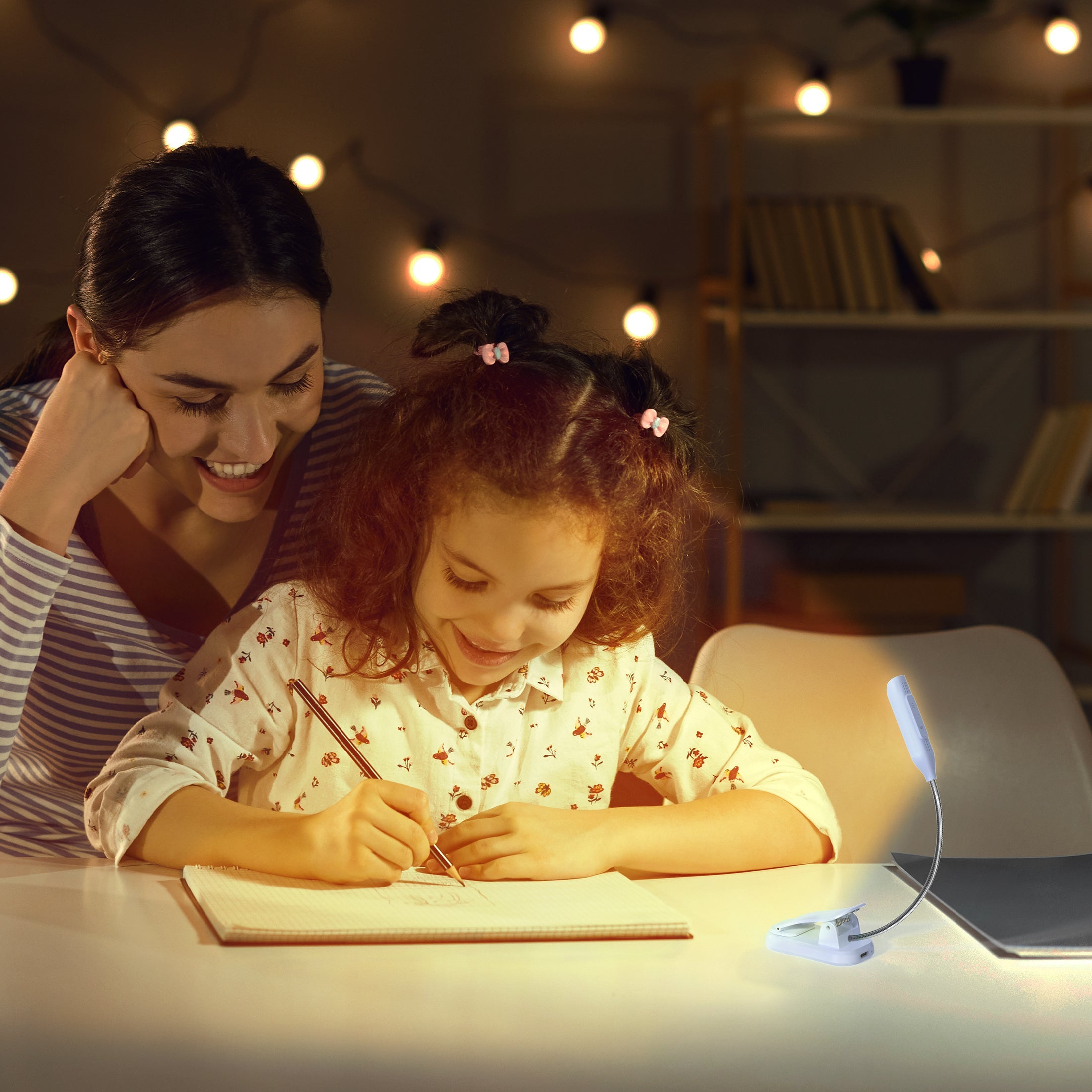 Glocusent Pocket-sized Clip-on Reading Light