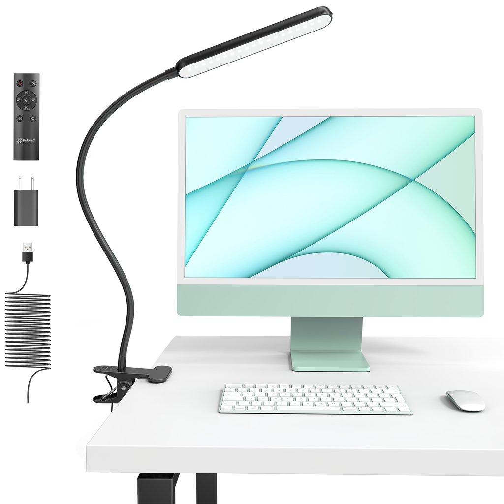 Glocusent 5W Multi-Purpose Clip On Light, 38 LEDs Bed Light