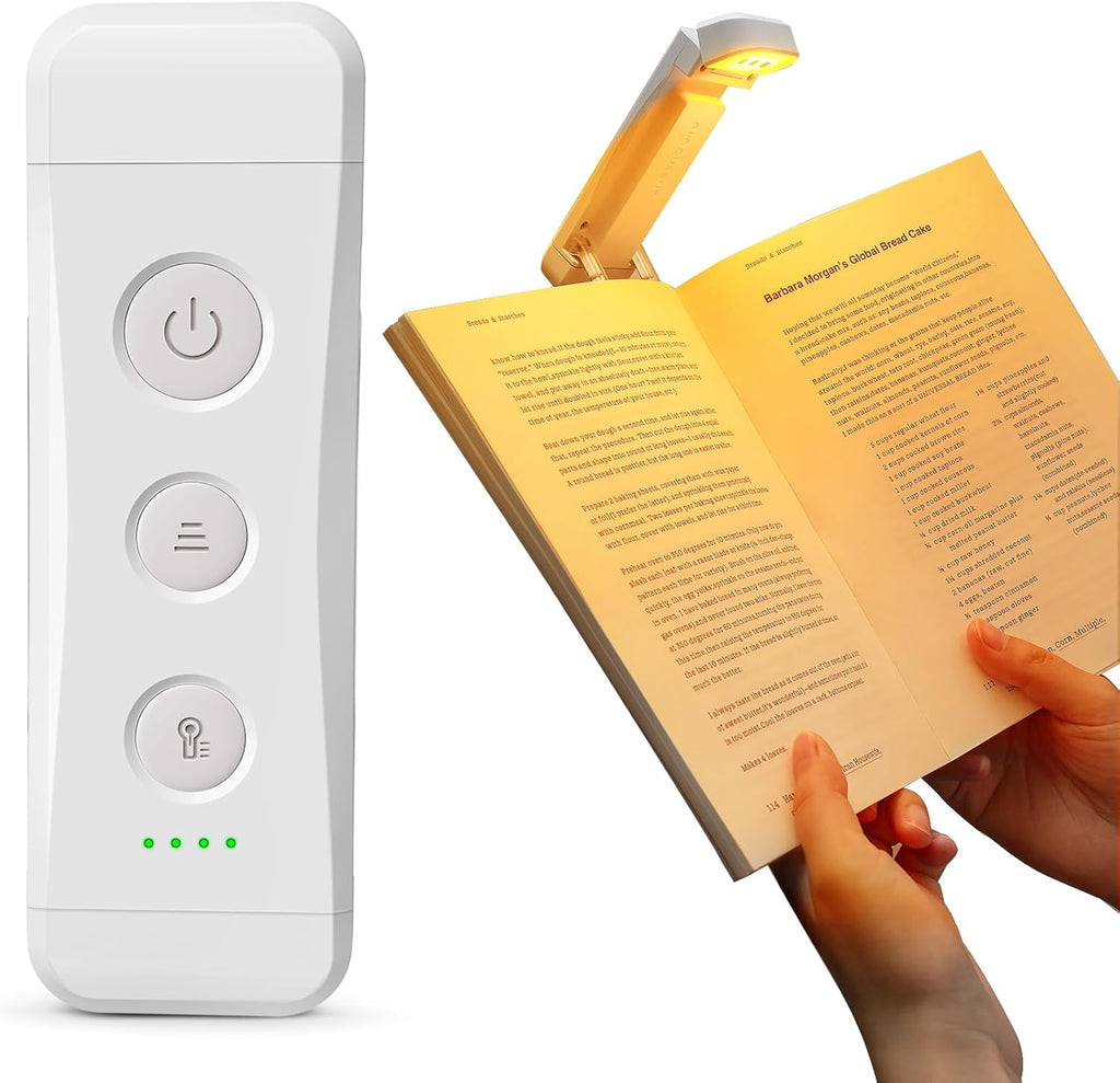 Glocusent Pro Bookmark Style Reading Light