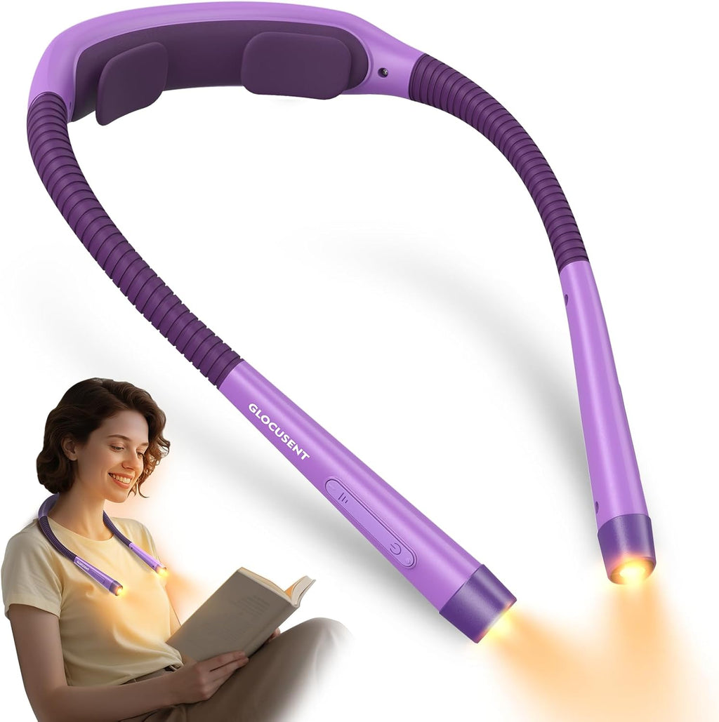 Glocusent Ergonomic LED Reading Neck Light