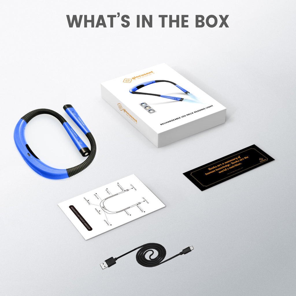 Glocusent Original LED Neck Reading Light