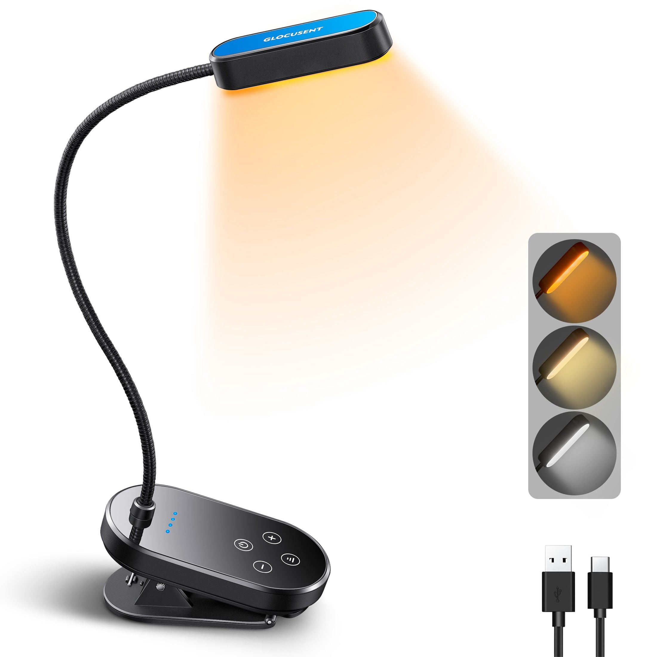 Glocusent Mini Clip-On Reading Light | Amazon Hot New Release