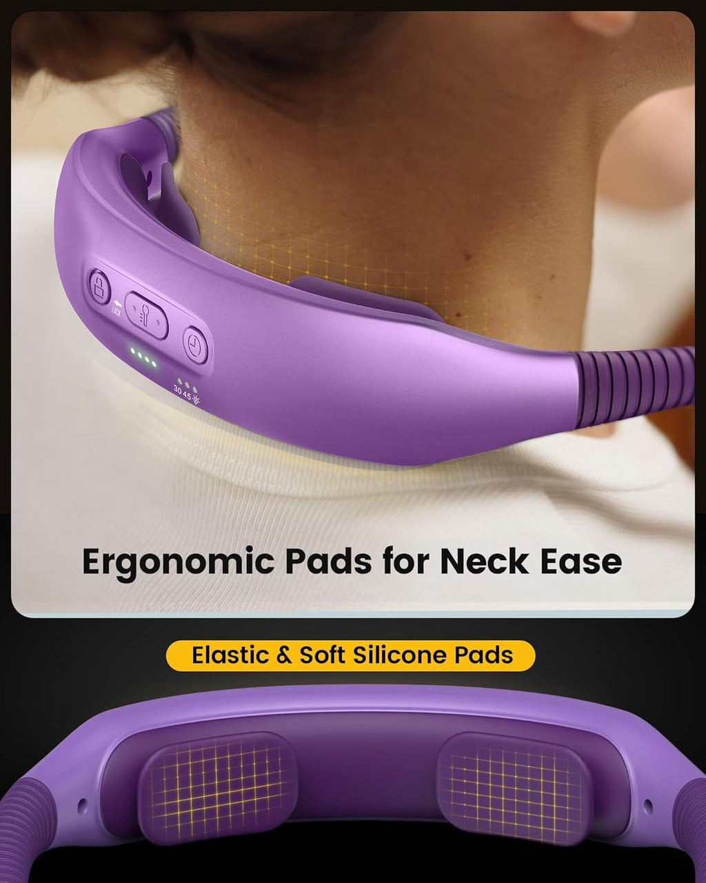 Glocusent Ergonomic LED Reading Neck Light