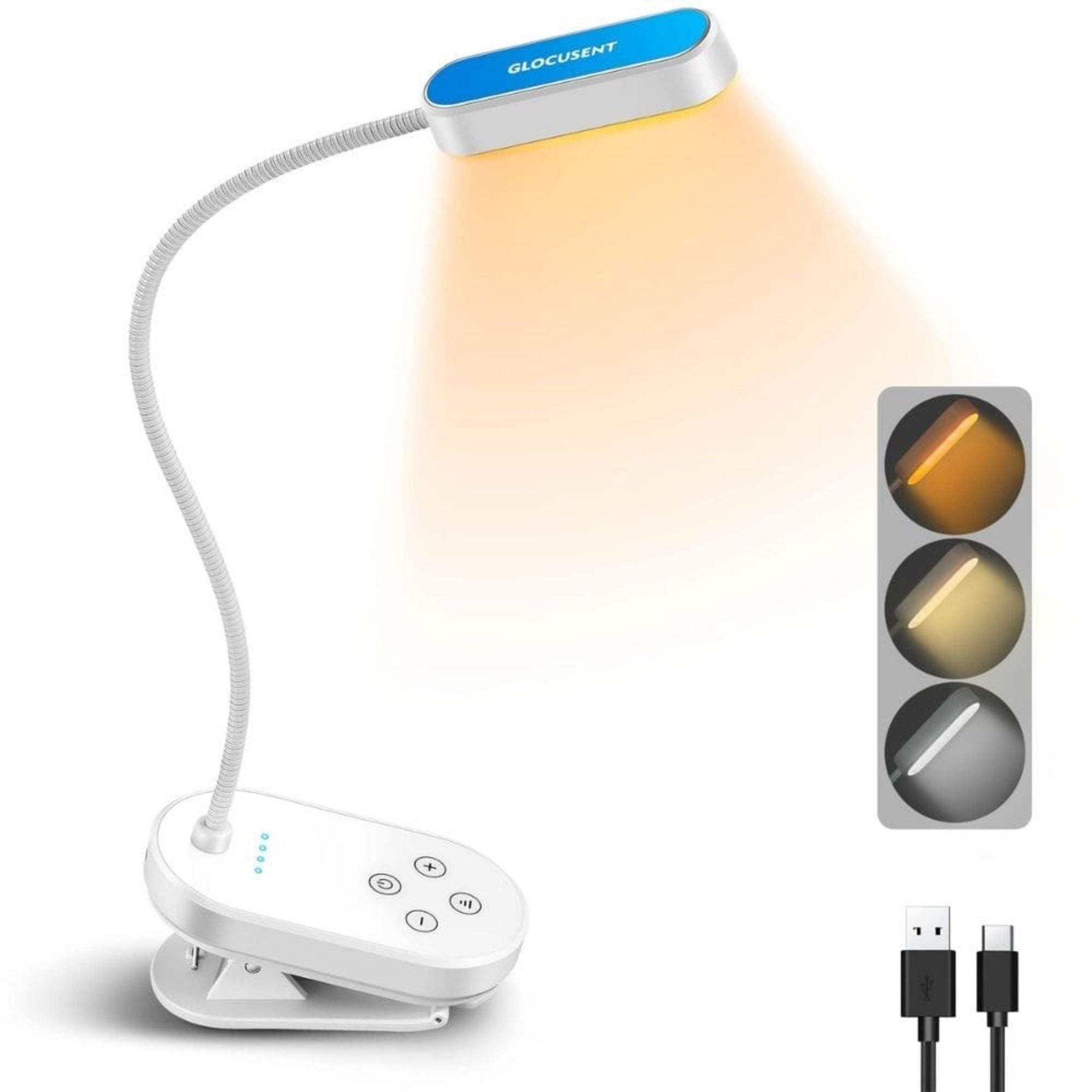 Glocusent Mini Clip-On Reading Light | Amazon Hot New Release
