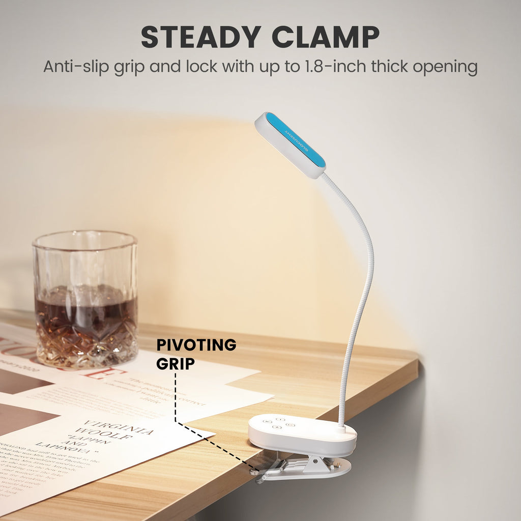 Glocusent Mini Clip-On Reading Light | Amazon Hot New Release