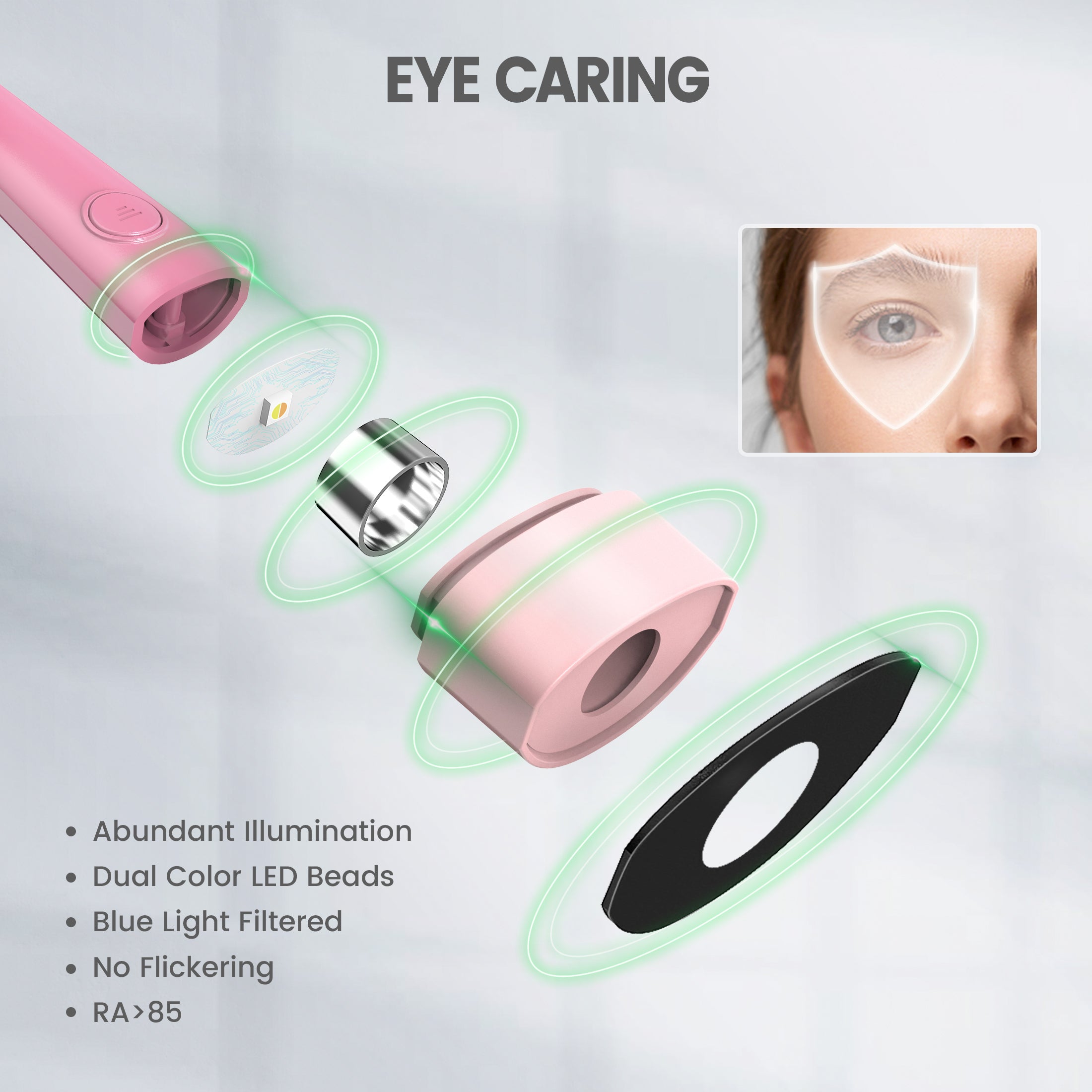 Glocusent Original LED Neck Reading Light