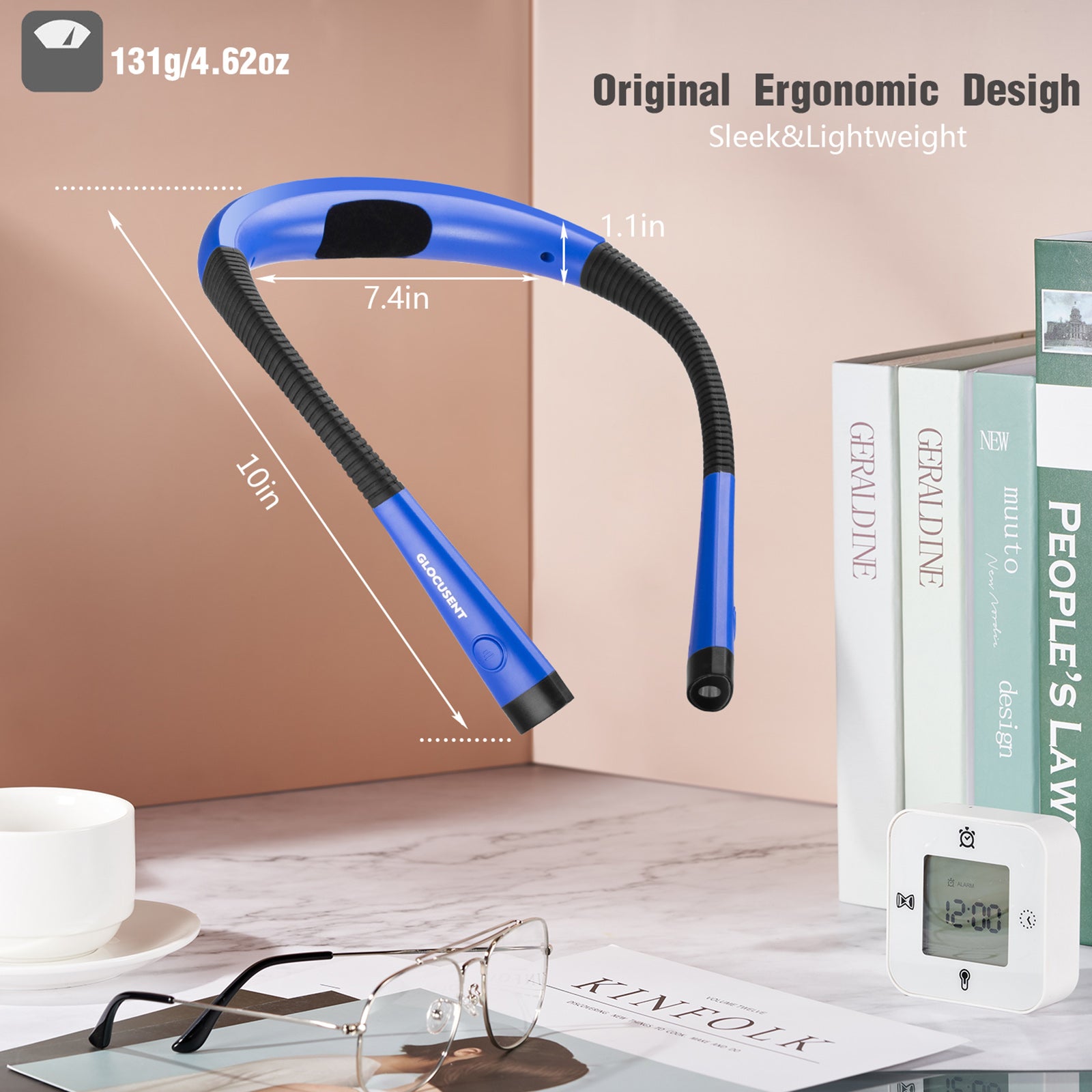 Glocusent Original LED Neck Reading Light