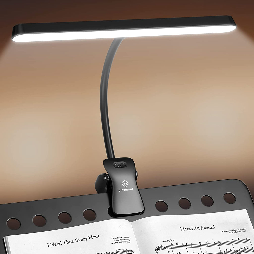 Glocusent Eye Caring Music Stand Light with a Carrying Case