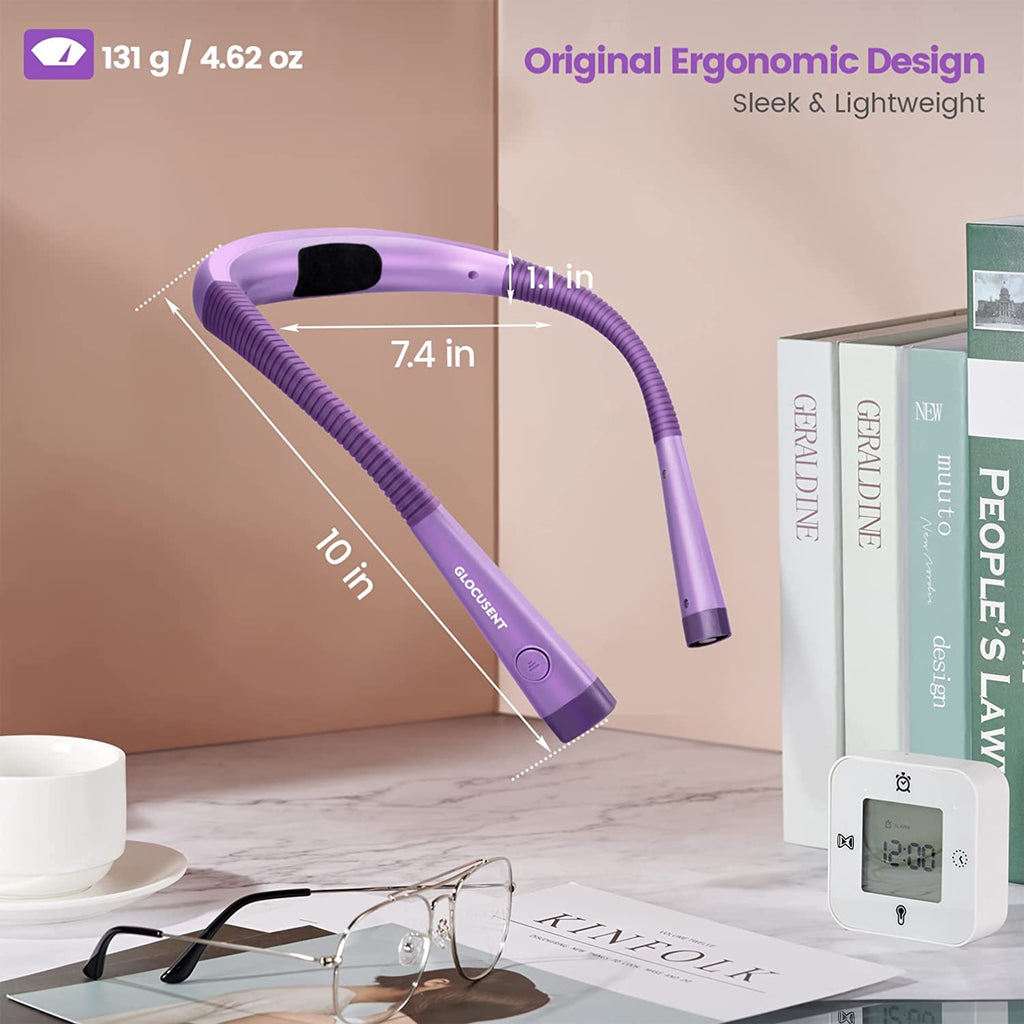 Glocusent Original LED Neck Reading Light