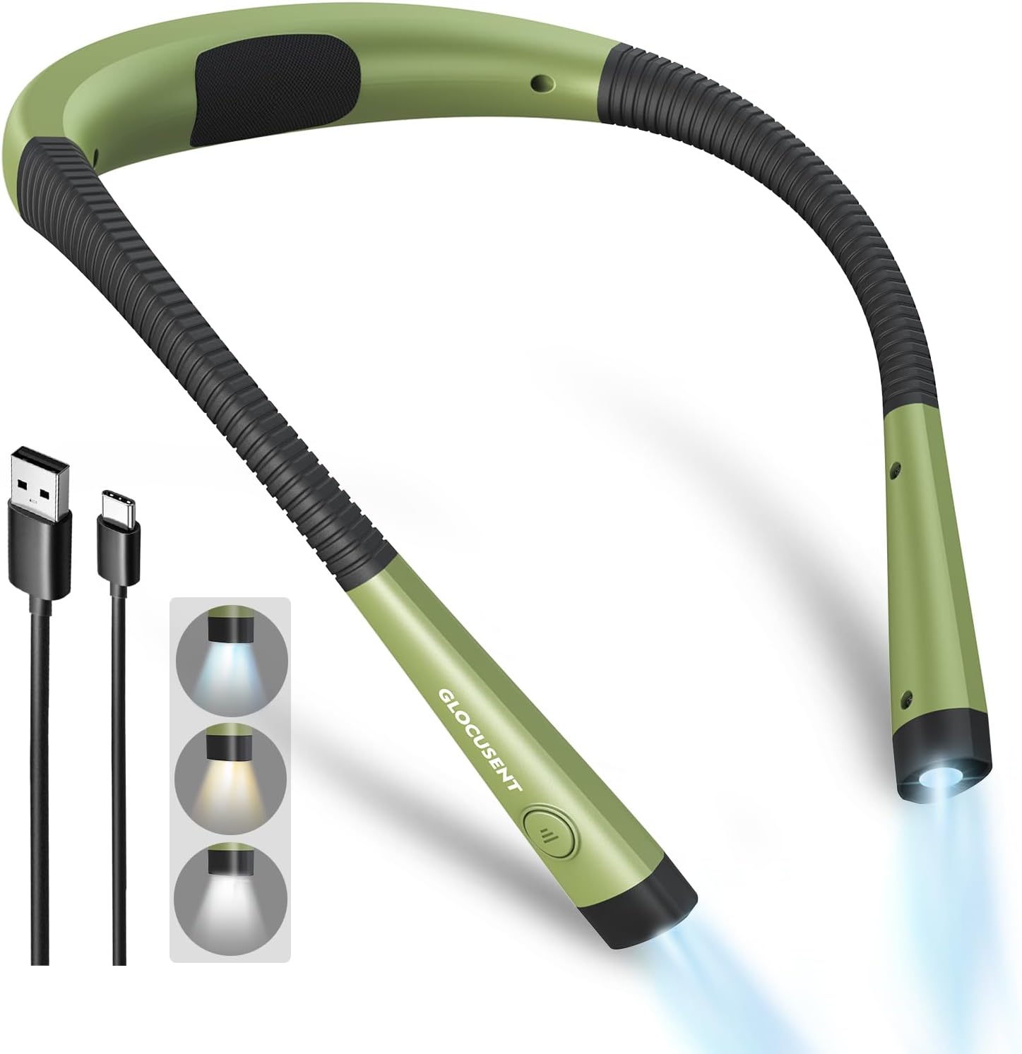 Glocusent Original LED Neck Reading Light