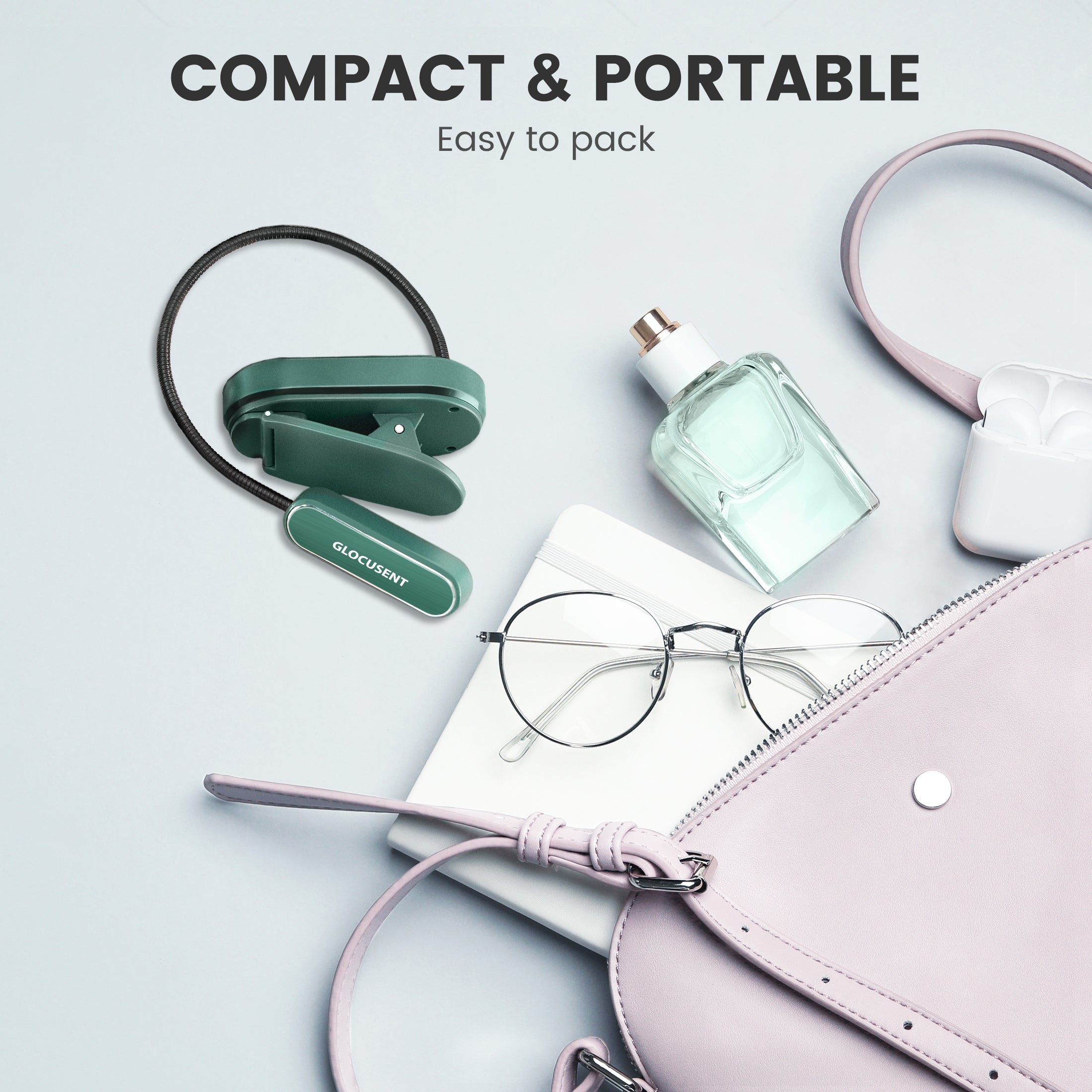 Glocusent Mini Clip-On Reading Light | Amazon Hot New Release