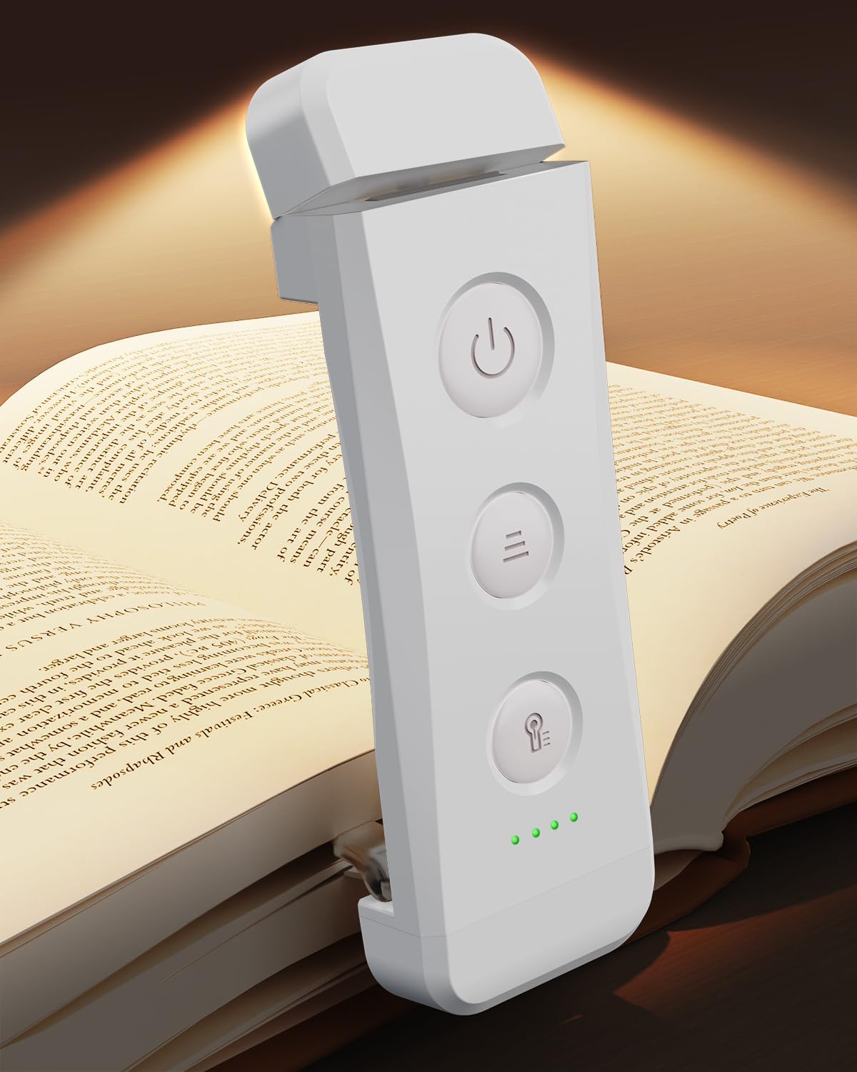 Glocusent Pro Bookmark Style Reading Light