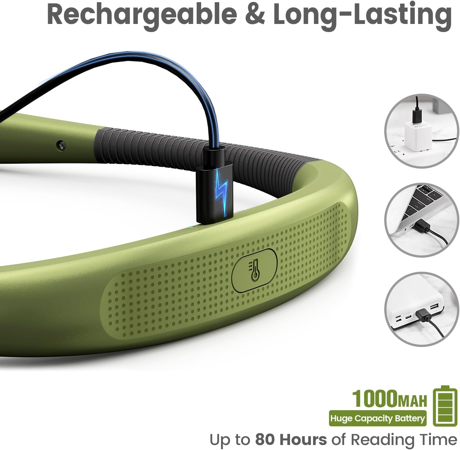 Glocusent Original LED Neck Reading Light