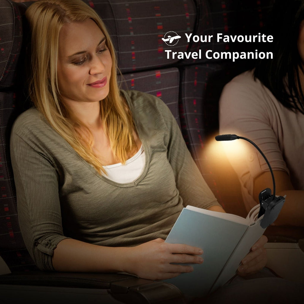 Glocusent Pocket-sized Clip-on Reading Light