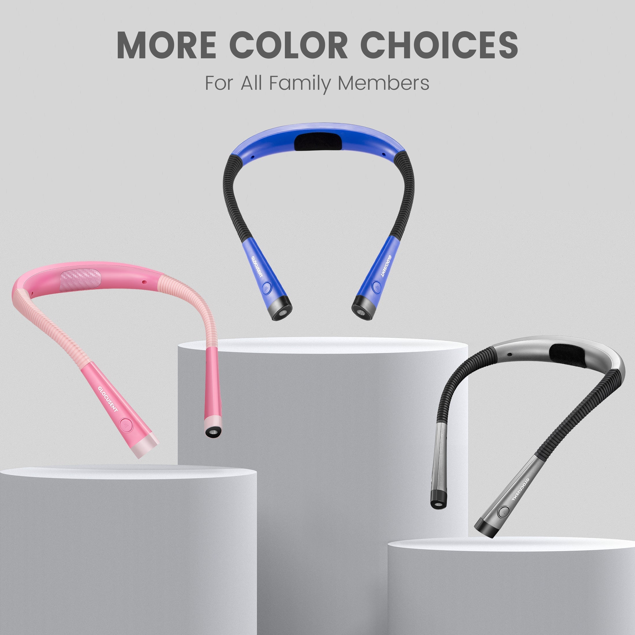 Glocusent Original LED Neck Reading Light