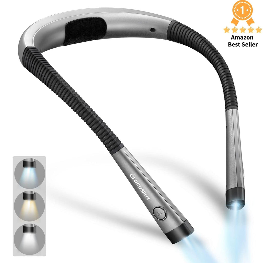 Glocusent Original LED Neck Reading Light