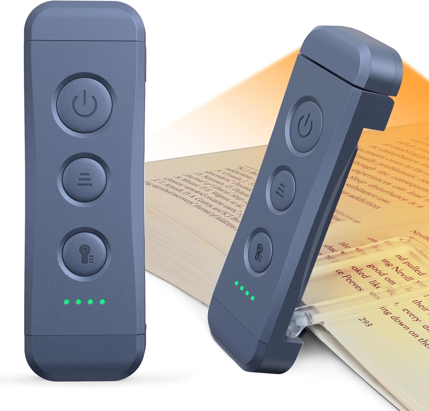 Glocusent Bookmark Style Reading Light