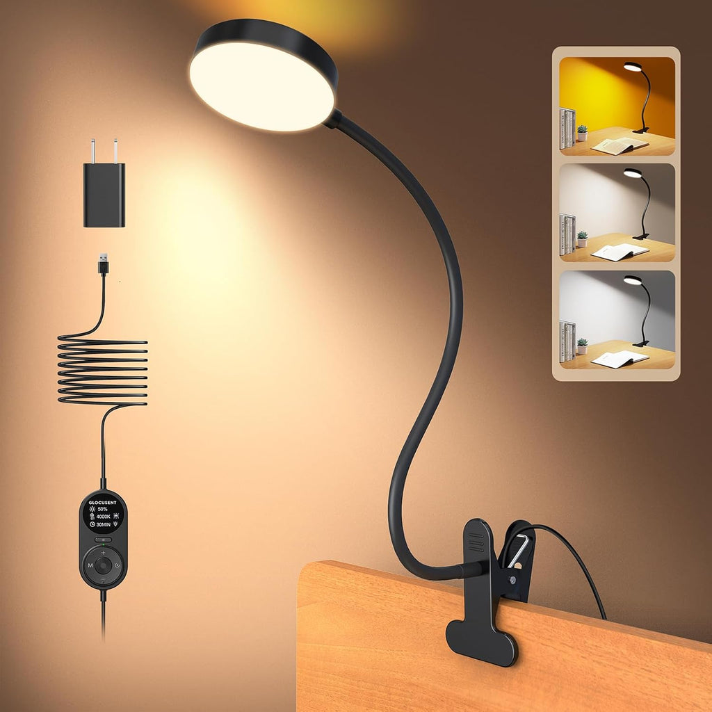 Glocusent 72 LED Clip-on Reading Light