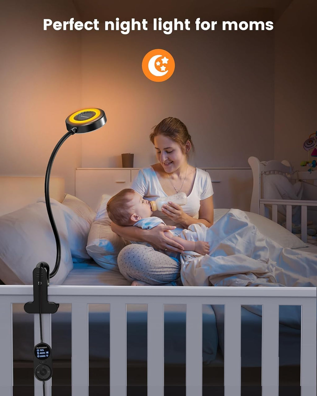 Glocusent 72 LED Clip-on Reading Light