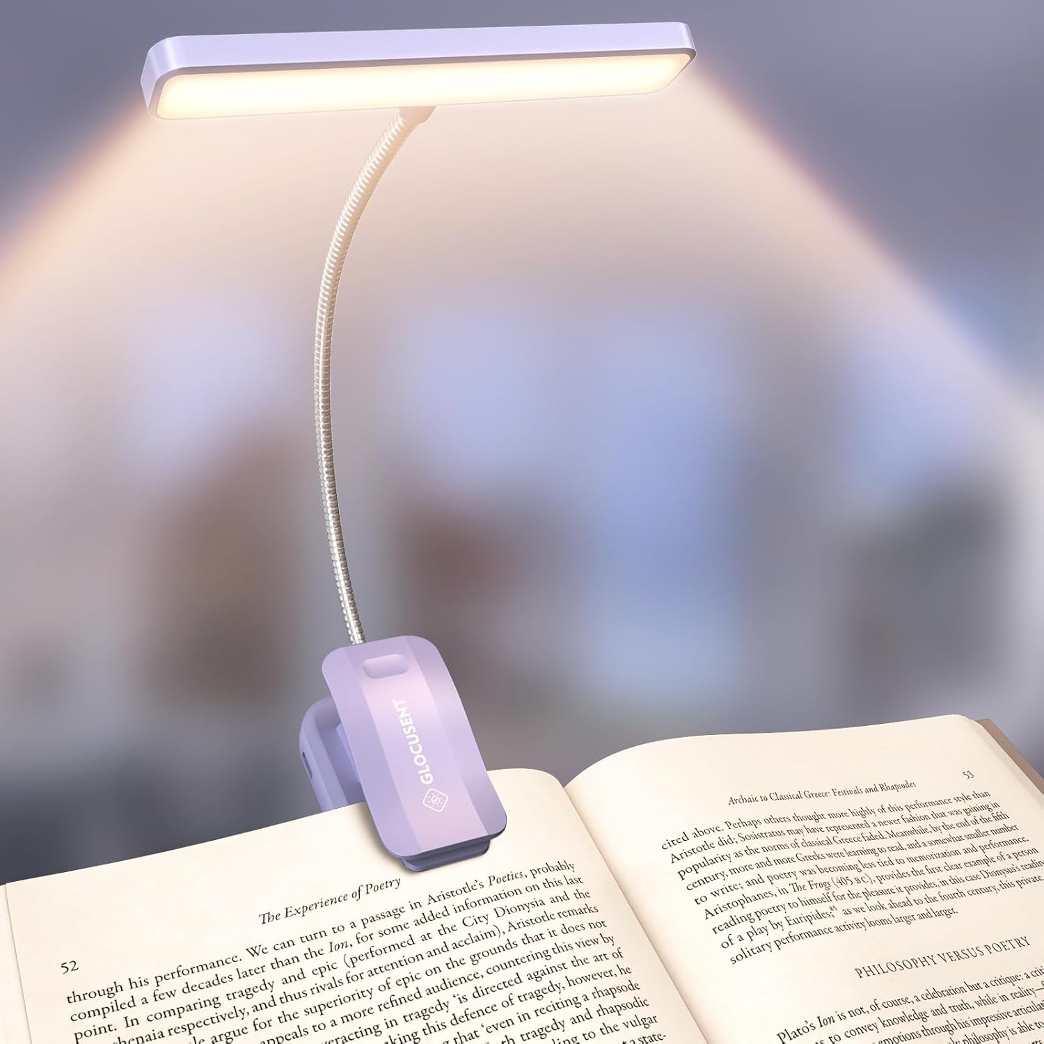 Glocusent 26 LED Clip on Reading Light
